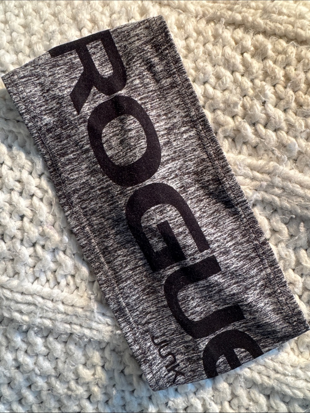 Unisex Rogue by Junk Grey Marled Performance Sweat Headband